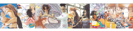 Fotomontaje:  Barbie VIH noche